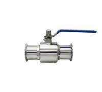 Valvola a sfera sanitaria Tri Clamp in acciaio inossidabile 304 for la produzione di birra fatta in casa(89mm-106mmFerrule)