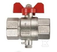 Valvola a sfera V-15 G 1/2" con attacco sensore TZK15