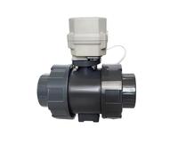 Valvola a sfera, Valvola A Sfera Elettrica DN50 UPVC True Union DC12 DC24V AC24V Controllo Automatico A 'acqua Motorizzata For L'approvvigionamento Idrico A Piscina(NPT,AC230V_CR502 NO)
