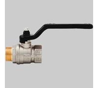 VALVOLA A SFERA VIENNA PASS.STANDARD M-F LEVA 1""1/4