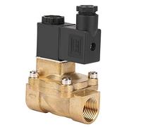 Valvola a solenoide a due porte e due posizioni, pilotata, normalmente chiusa, in lega di alluminio, con pressione di esercizio di 0,7 MPa, che si apre quando è alimentata. (DC24V)