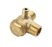 Valvola a solenoide muta dell'olio della valvola di ritegno del compressore d'aria con il porto femminile G1/4 per il collegamento facile (B)