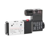 Valvola a solenoide pneumatica 3/2way 3V110-06 3V210-08 3V310-10 Valvola di controllo dell'aria direzionale AC DC12 24 110 220V (3V310-08-NO, AC 220V)