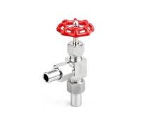 Valvola a spillo ad angolo in acciaio inossidabile 304 316 ad alta pressione DN6 DN10 DN15 OD18MM 1 pz(DN10 OD14MM,304)