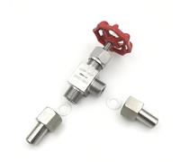 Valvola a spillo ad angolo saldato DN6 DN10 DN15 J24W-160P Valvole a globo ad alta pressione 1 pz(DN10 OD14mm)