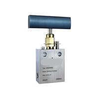 Valvola a spillo in acciaio inossidabile 316 ad altissima pressione 22500 psi 155 MPa Autoclave Filettatura femmina NPT 1/4 3/8 1/2 Montaggio a pannello(M14x1.5)