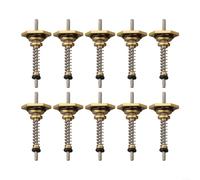 Valvola a Spillo Rame 10mm per Scaldabagno Gas(10mm) | Ottone massiccio, resistenza corrosione, flusso stabile, installazione rapida, compatto 10mm