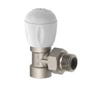 Valvola a squadra attacco ferro termostatizzabile per radiatori 1/2"