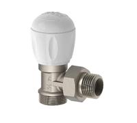 Valvola a squadra termostatizzabile per radiatori Ghibli 1/2"