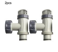 Valvola a stantuffo efficiente 2pz ricambio per pompa filtro piscina Intex 10747