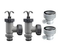 Valvola a stantuffo per Parti e Accessori per Piscine per Intex, Sostituzione valvola a stantuffo per Piscina Fuori per Terra per Intex e Pompa Filtro per Piscina (1 Set)