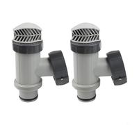 Valvola a stantuffo per piscina Intex 10747 25010, compatibilità migliorata con grandi pompe per piscine per soluzioni di manutenzione semplificate, pompa filtro a stantuffo grande per piscina (2