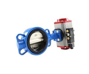 Valvola a tenuta morbida con stelo Disc 416 con corpo in ghisa Ferro duttile DN150 Valvola a farfalla standard da 6" pollici(2 in)