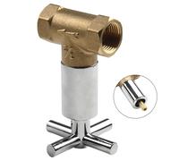 Valvola acqua collegamento tubazioni adatta ottone ceramica bobina raccordi idra
