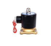 Valvola acqua normalmente chiusa AC220V DC24V - 1/4" 1/8" 1/2" 3/4" compatibile per acqua, olio, aria e sistemi pneumatici