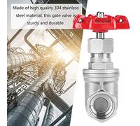 Valvola 'Acqua, Valvola a Saracinesca in Acciaio Inossidabile DN20 Valvola a Saracinesca Rotativa Manuale Valvola a Saracinesca in Acciaio Inossidabile Valvola a Saracinesca