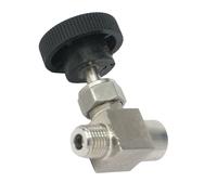 Valvola ad ago ad alta pressione 14 NPT da donna a maschio per un controllo effi