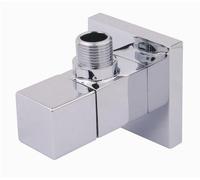 Valvola ad Angolo Come Rubinetto a Sfera Cromo Rosetta Guarnizione IN Ceramica