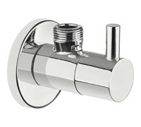 Valvola ad angolo con cartuccia in ceramica 1/2 - 1/2 cromo