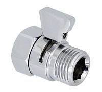 Valvola ad angolo di controllo del flusso della doccia, valvola a valvola diretta portatile in ottone, dispositivo di regolazione del volume, regolatore della pressione