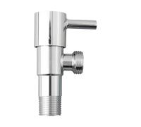Valvola ad angolo for rubinetto da 2 pezzi Valvole for in acciaio inossidabile 304 Angolo di ingresso acqua Arresto applicabile Cucina Bagno per Cucina Bagno
