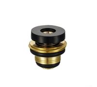 Valvola ad angolo in rame con guarnizione in gomma per serbatoi d'acqua, torri, ingressi e uscite, montaggio senza saldatura, con valvola di arresto dell'acqua, design a prova di perdite, 21 x 21 mm
