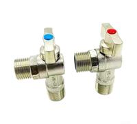 Valvola Ad Angolo per acciaio 304 Foro Pieno Rame Valvola Ad | Corpo in per acciaio 304, per nucleo per sfera rame 10.4mm, flusso per massimo, usura, bagno cucina