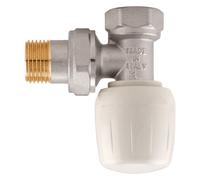 VALVOLA AD ANGOLO PER RADIATORI 3/8 F 4 PZ