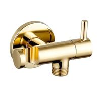 Valvola Ad Angolo Per Rubinetto Valvola ad angolo del rubinetto rotondo Scaldabagno freddo singola G1/2' for il bagno