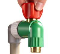 Valvola Ad Angolo Per Scaldabagno - Uscita A Prova Di Perdite, Valvole Di Sicurezza Per Rubinetti | La Valvola Del Rubinetto Per La Riduzione Della Pressione Di Sicurezza Del Bagno Garantisce Un Contr