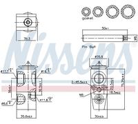 Valvola ad espansione, Climatizzatore posteriore per FORD C-MAX FOCUS GRAND C-MA