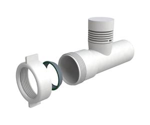 Valvola ad immissione aria Bonomini per sifoni F 1 1/2 bianco 0720AB64B0