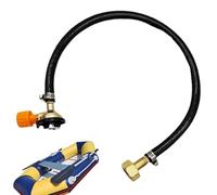 Valvola adattatore, 10 x 10 x 3 cm, adattatore per serbatoi e taniche, valvola di ricarica portatile, accessorio per esterni, porta di ricarica multifunzionale, per campeggio, escursioni, grigliate