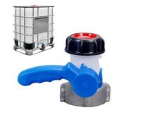Valvola Adattatore Per Serbatoio | Adattatore per Serbatoi Tote con Filettatura da 6 cm - Tenuta Stagna con Guarnizione in Silicone Controllo Uscita di Precisione per Principianti Professionisti