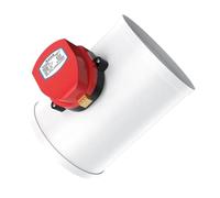 Valvola ammortizzatore d'aria 220 V, valvola di ventilazione elettrica, valore di smorzamento motorizzato, interruttore avanti e indietro (Dc12 V, 75 mm)