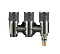 Valvola angolare affidabile per rubinetto a tre vie tutto rame per cucina e bagn