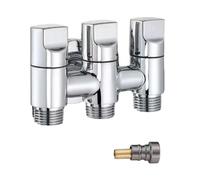 Valvola angolare rubinetto a tre vie di alta qualità adatta per cucina e bagno