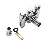 Valvola angolare rubinetto tre vie filettata G1/2 con presa acqua stand alone