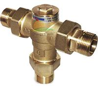 Valvola anticondensa con controllo termostatico, connessione maschio a bocchettoni, taratura 60°C (1, 3/4" pollice)