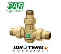 VALVOLA ANTICONDENSA PER GENERATORI DI CALORE A COMB. SOLIDO 1" - Tar. 55°C