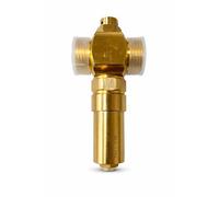 Valvola antigelo 1" (26/34) - Protezione automatica per pompa di calore e riscaldamento - apertura 3°C/chiusura 4°C - sicurezza termica e riarmo automatico