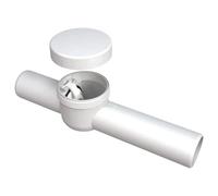 Valvola antiriflusso ABS orientata canotto bianco Ø40 mm BONOMINI