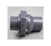 Valvola antiriflusso in PVC 50mm Flap interno in plastica Controllo valvola DN25 DN32 DN40 DN50 Valvola verticale universale orizzontale,50 millimetri