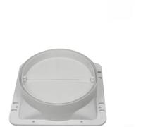 Valvola Antiriflusso Plastica al Fuoco 160mm Valvola Antiriflusso(Single White 180)