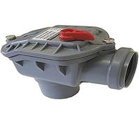 Valvola antiristagno DN50 mm, in acciaio inox, uscita scarico dritta