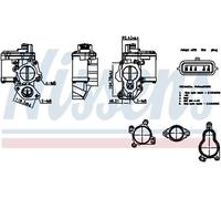 NISSENS Valvola EGR