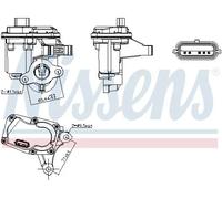 Valvola aria secondaria elettrico 98446 NISSENS per FIAT MERCEDES-BENZ NISSAN