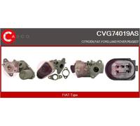 Valvola aria secondaria elettrico CVG74019AS CASCO per PEUGEOT LAND ROVER FORD