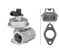 HELLA Valvola ricircolo gas scarico-EGR compatibile con FORD 6NU 010 171-041