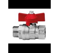 VALVOLA ARRESTO A SFERA IN OTTONE CON FARFALLA MASCHIO FEMMINA 3/4 ITAP s.p.a.